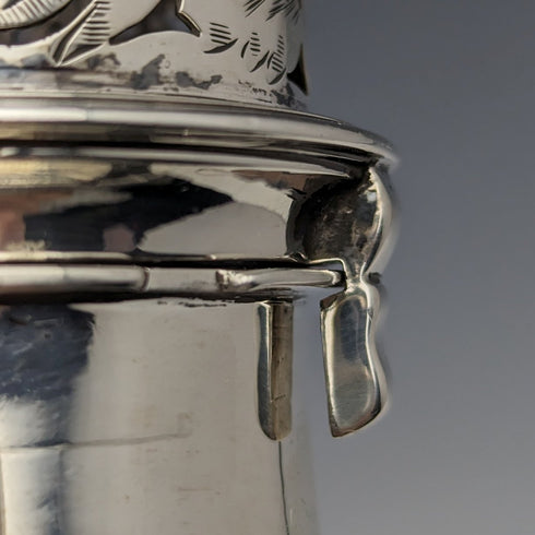 1915 British Antique Sterling Silver Sugar Caster 233g George Nathan & Ridley Hayes