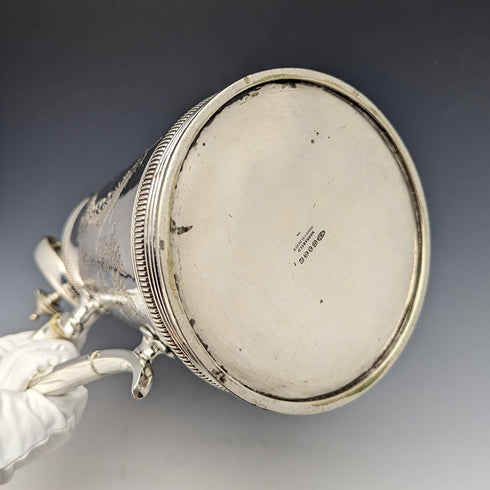 19世紀後半 英国アンティーク シルバープレート製 ウォータージャグ William Marples