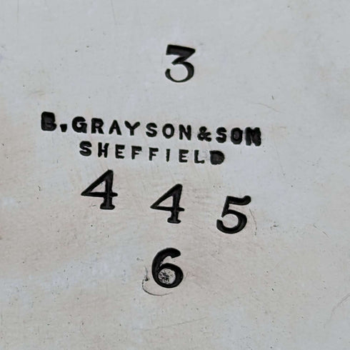1890年頃 英国アンティーク シルバープレート製 コーヒーポット Benjamin Grayson