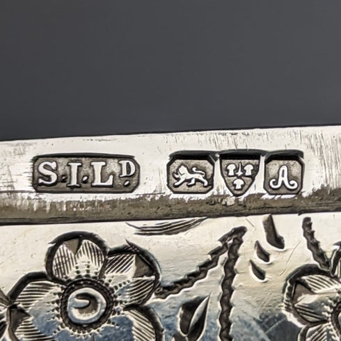 1901 年英國古董純銀卡包 86 克 斯托克斯和愛爾蘭