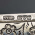 1901年 英国アンティーク 純銀製カードケース 86g ケース入 Stokes & Ireland