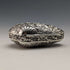 Early 20th Century Antique 830 Silver Finely Engraved Shell Box 21g