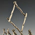 British Vintage Silver Plated Twig Style Toast Rack