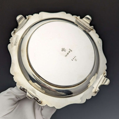 1910 British Antique Silver Plated Jam Barrel Atkin Brothers