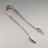 British Antique Silver Plated Queen's Pattern Sugar Tongs Martin Hall