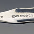 British Antique Silver Plated Queen's Pattern Sugar Tongs Martin Hall