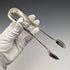 British Antique Silver Plated Queen's Pattern Sugar Tongs Martin Hall