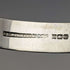 1975年 英国ヴィンテージ 純銀製 彫刻ブレスレット 26g Bracelon Ltd