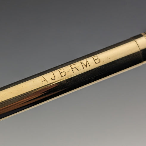 英国ヴィンテージ ヤード・オ・レッド ロールドゴールド製 推進式ペンシル 4本セット 箱入り