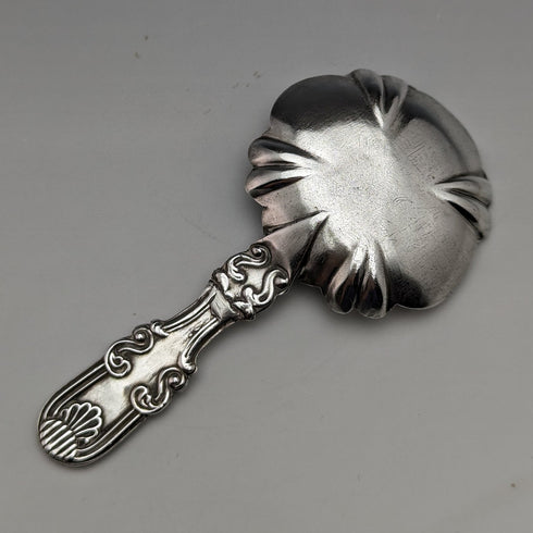 1821 British Antique Sterling Silver Tea Caddy Spoon John Bettridge