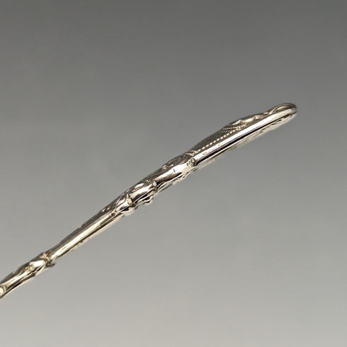 1821 British Antique Sterling Silver Tea Caddy Spoon John Bettridge