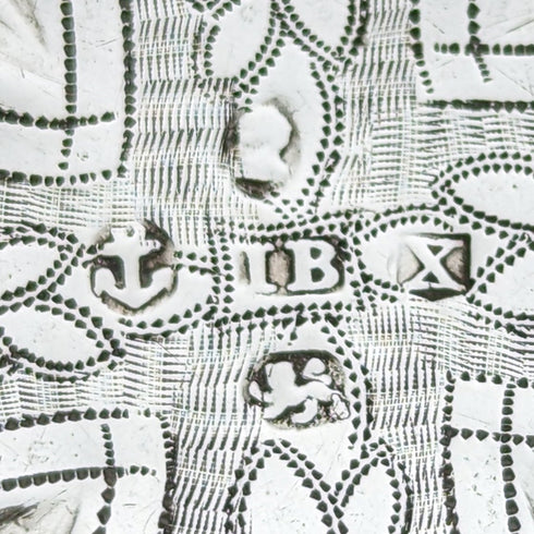 1821 British Antique Sterling Silver Tea Caddy Spoon John Bettridge