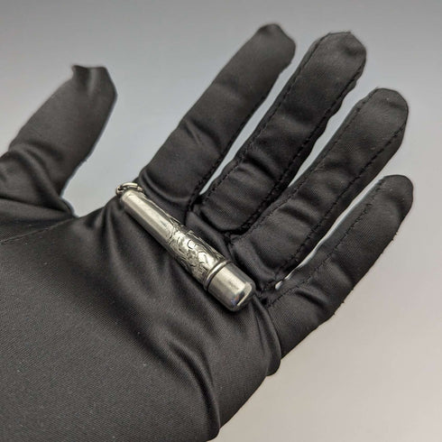 1913 British Antique Sterling Silver Needle Case FRANCIS WEBB
