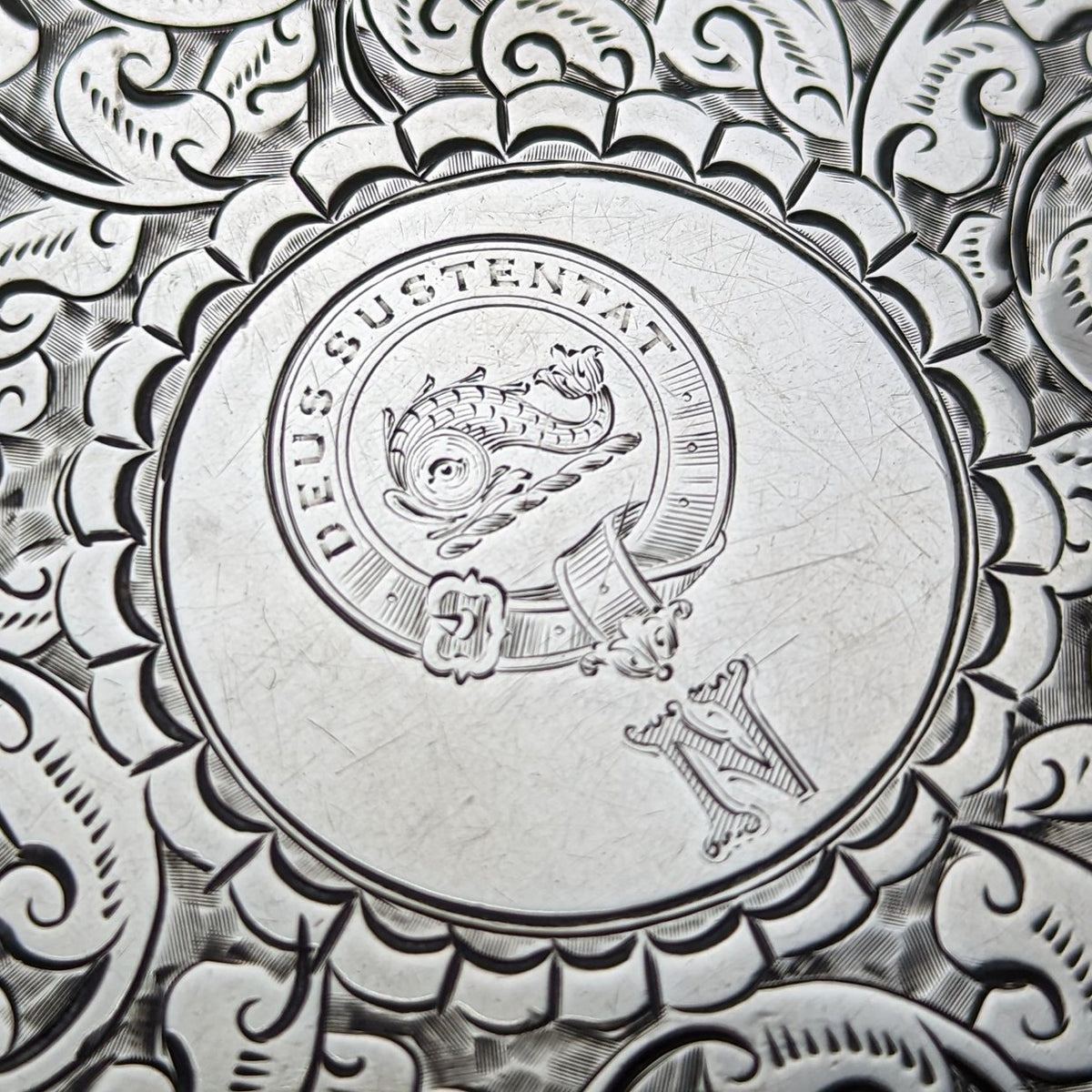 1898 年英國古董純銀煙盒96 克George Unite – SILVER-LUG