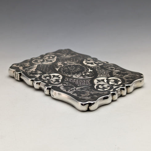 1872 年英國古董純銀卡包 54 克 FREDERICK MARSON