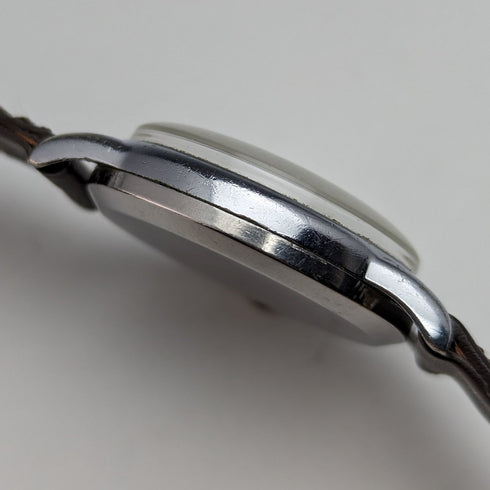 英国ヴィンテージ J.W.ベンソン 腕時計 SMITHムーブメント デニソンケース 動作良好