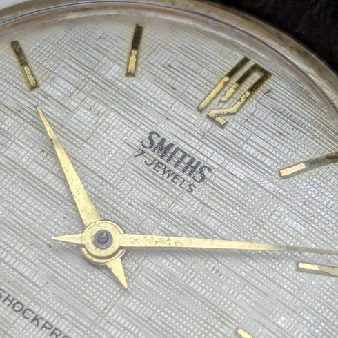 英国ヴィンテージ スミス 腕時計 SMITH キャリパー602 動作良好