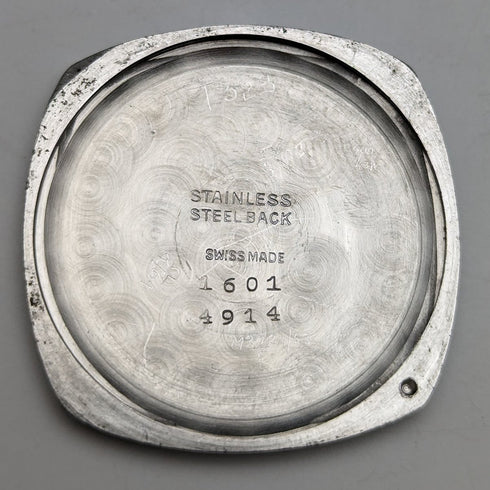 1920年代 英国アンティーク J.W.ベンソン 腕時計 クッションケース 動作良好