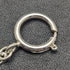 Silver Plated Pull Ring Type Albert Chain Funry Link