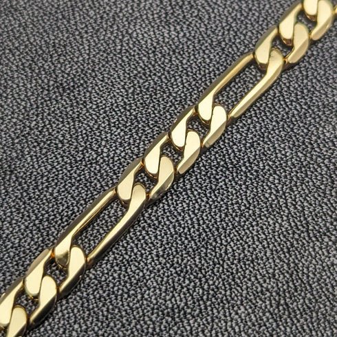 K24ゴールドプレート 引き輪式 アルバートチェーン ファンシーリンク