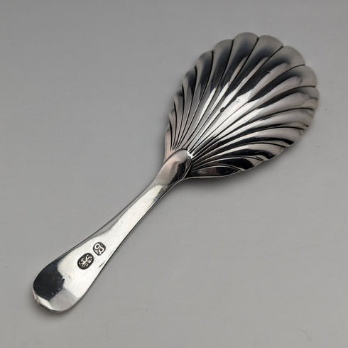 1822 British Antique Sterling Silver Tea Caddy Spoon Manufacturer unknown
