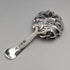 Early 19th century British antique sterling silver tea caddy spoon (with translation)