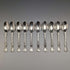 1914年 英国アンティーク 純銀製ティースプーン10本セット 152g Mappin & Webb