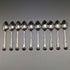 1914年 英国アンティーク 純銀製ティースプーン10本セット 152g Mappin & Webb