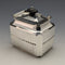 1889 British Antique Sterling Silver Tea Caddy 196g Henry Stratford