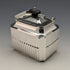 1889 British Antique Sterling Silver Tea Caddy 196g Henry Stratford