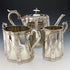 Circa 1880 British Antique Silver Plated Tea Set Fenton Bros