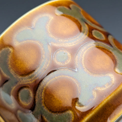 Circa 1977 Hornsea, UK BRONTE teacup trio 3 sets