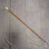 Late 19th Century British Antique Cane with Horse Measure Antler Handle Brown Shaft 92cm
