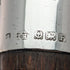 1930 British Vintage Men's Cane Sterling Silver Decoration Bamboo Shaft 91cm