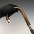 1930 British Vintage Men's Cane Sterling Silver Decoration Bamboo Shaft 91cm