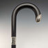 1921 British Antique Men's Cane Sterling Silver Decoration Black Shaft 92cm