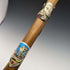Vintage Men's European Tourist Cane Brown Shaft 84cm
