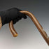 Vintage Men's European Tourist Cane Brown Shaft 90cm