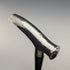 1892 British Antique Men's Cane Sterling Silver Derby Handle Brown Shaft 86.5cm