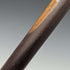 Circa 1900 British Antique Men's Cane Sterling Silver Decorated Antler Handle Brown Shaft 85.5cm