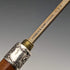 Late 19th Century British Antique Cane with Horse Measure Antler Handle Brown Shaft 92cm