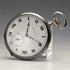 Circa 1920 Antique Swiss Escasany pocket watch Niero decoration silver side thin case Good working condition