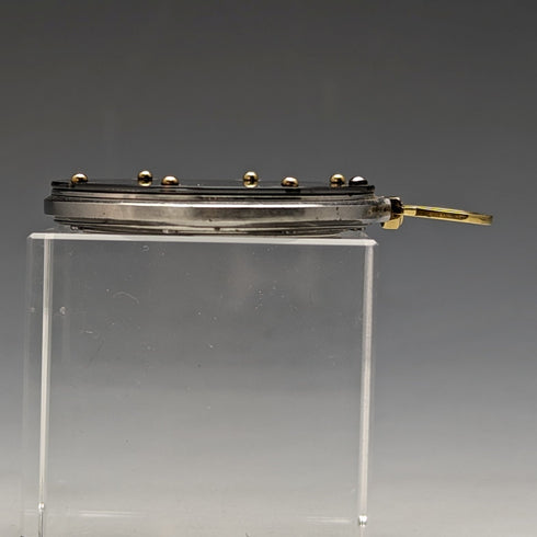 1980年代 オメガ クォーツ式 懐中時計 Seamaster Mariner III 動作良好