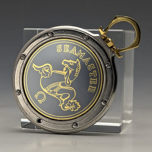 1980年代 オメガ クォーツ式 懐中時計 Seamaster Mariner III 動作良好