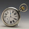 Circa 1915 Antique Omega Pocket Watch Large 58mm Railway Clock In good working order