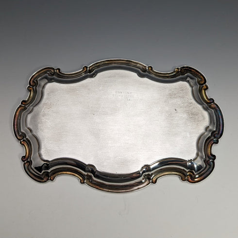 英國復古鍍銀筆托盤 Yeoman