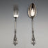 Circa 1900 Made in Germany Continental Silver Table Fork & Spoon