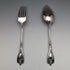 Circa 1900 Made in Germany Continental Silver Table Fork & Spoon
