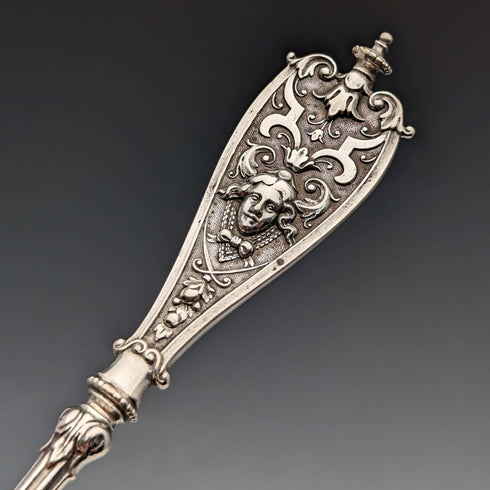 Circa 1900 Made in Germany Continental Silver Table Fork & Spoon