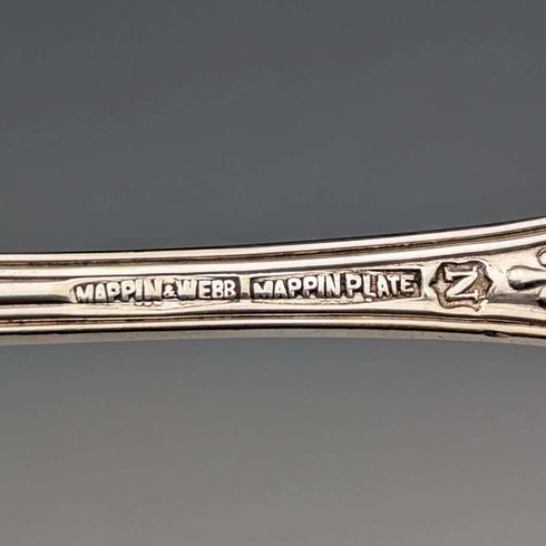 英国ヴィンテージ シルバープレート製ティースプーン6本セット Mappin&Webb ケース入り